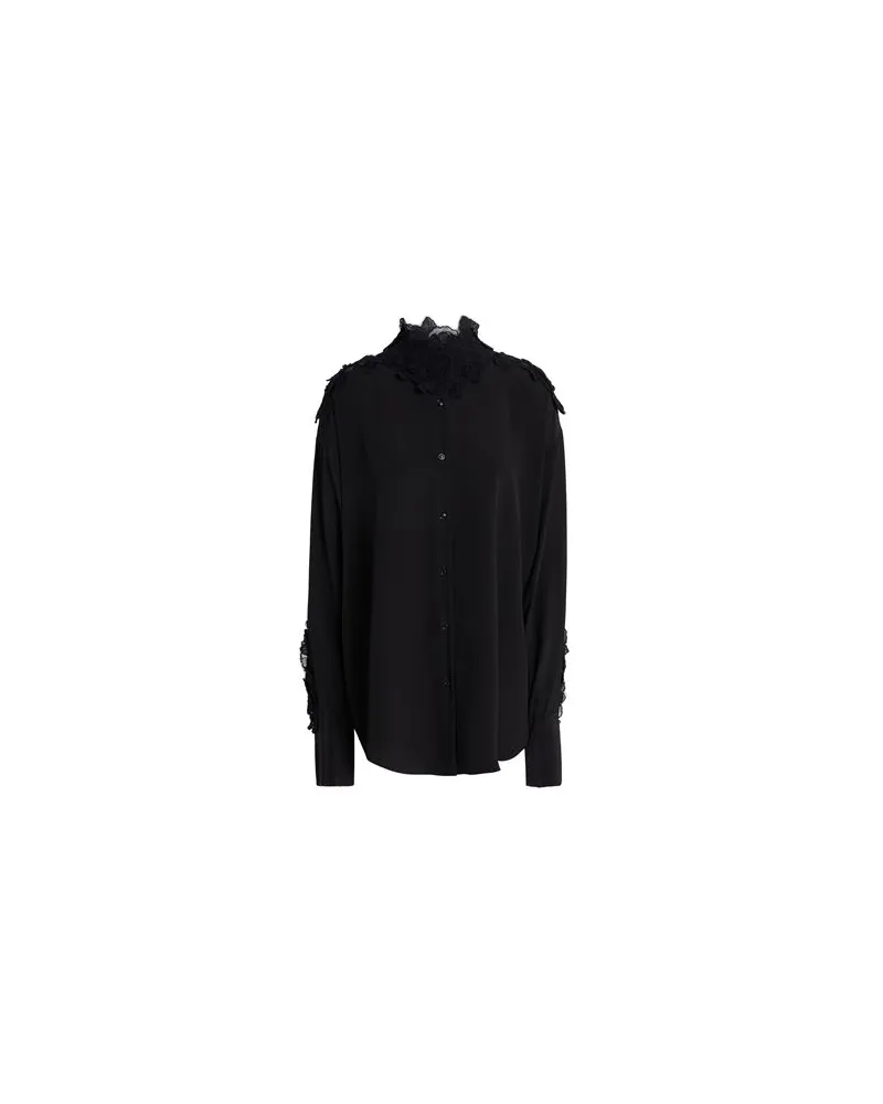 Ermanno Scervino TOPS - Hemdenauf YOOX.COM Schwarz
