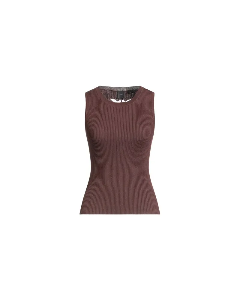Pinko STRICKWAREN - Pulloverauf YOOX.COM Dunkelbraun