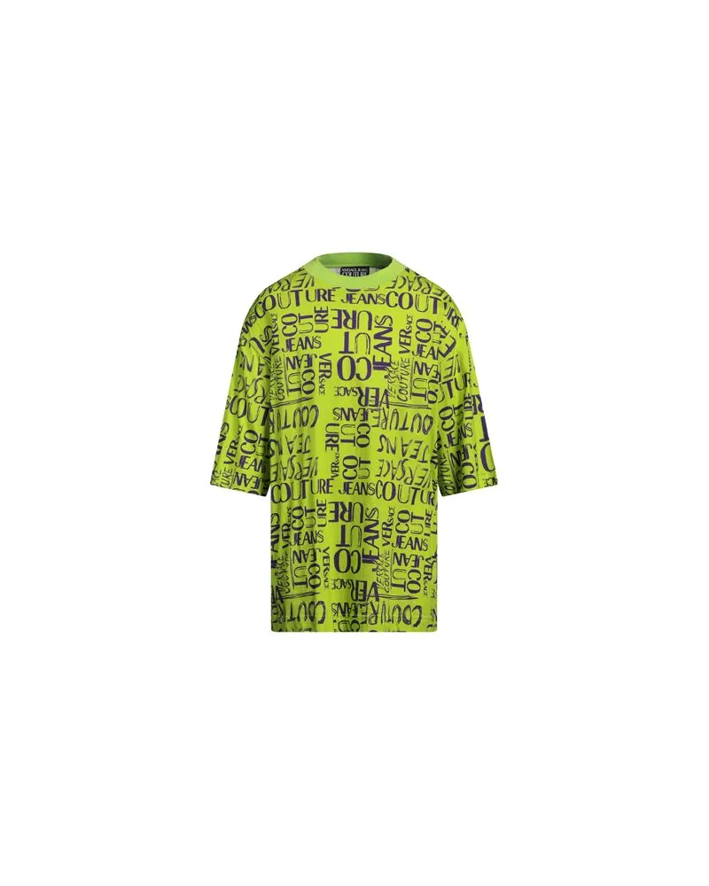 Versace Jeans TOPS - T-shirtsauf YOOX.COM Limettengrün