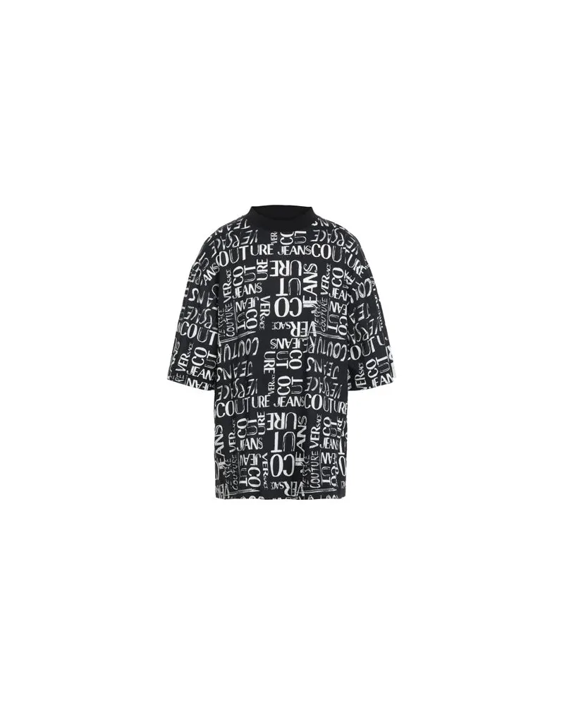 Versace Jeans TOPS - T-shirtsauf YOOX.COM Schwarz