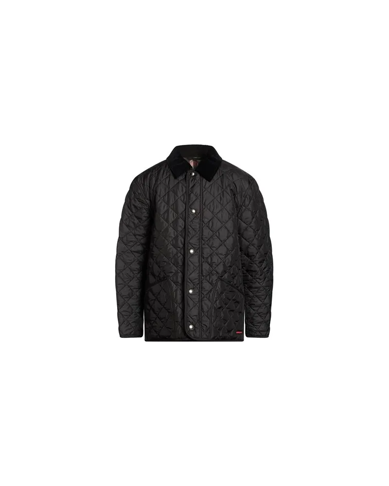 Burberry JACKEN & MÄNTEL - Pufferjacken & Daunenjackenauf YOOX.COM Schwarz