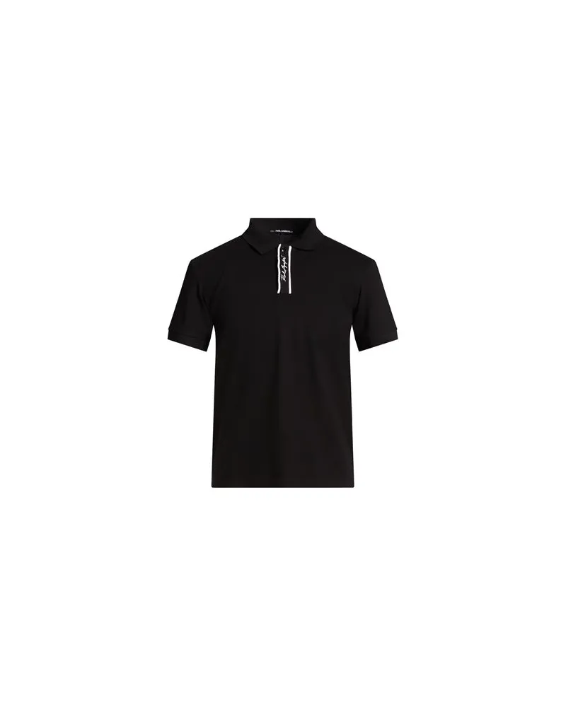 Karl Lagerfeld TOPS - Poloshirtsauf YOOX.COM Schwarz