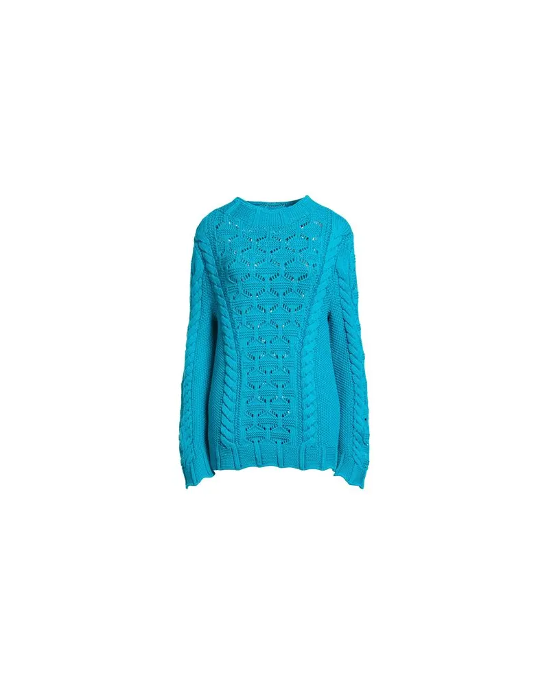 Malo STRICKWAREN - Pulloverauf YOOX.COM Azurblau