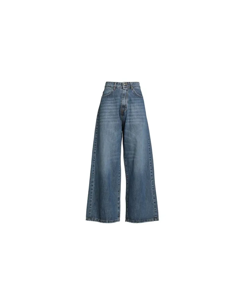 Motel HOSEN & RÖCKE - Jeanshosenauf YOOX.COM Blau