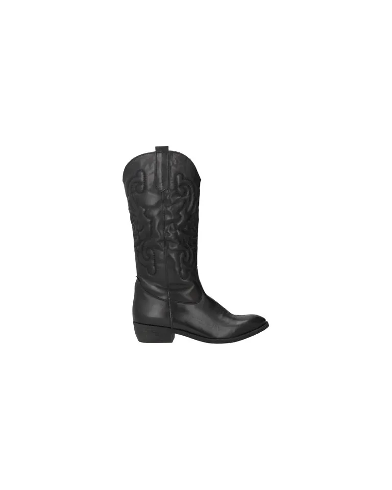 Divine Follie SCHUHE - Stiefelauf YOOX.COM Schwarz