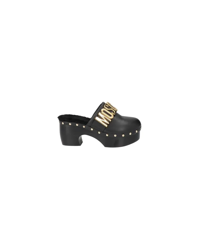 Moschino SCHUHE - Mules & Clogsauf YOOX.COM Schwarz