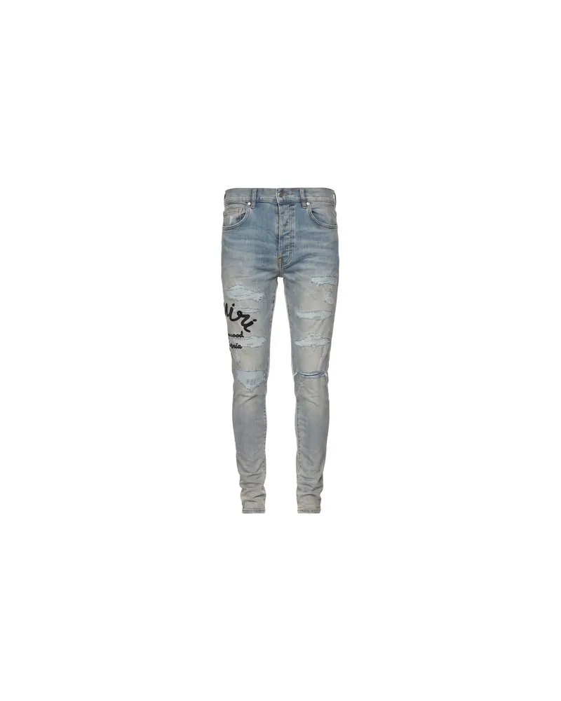 Amiri HOSEN & RÖCKE - Jeanshosenauf YOOX.COM Blau