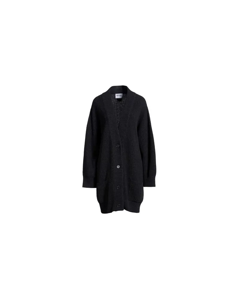 Moschino STRICKWAREN - Strickjackenauf YOOX.COM Braungrau