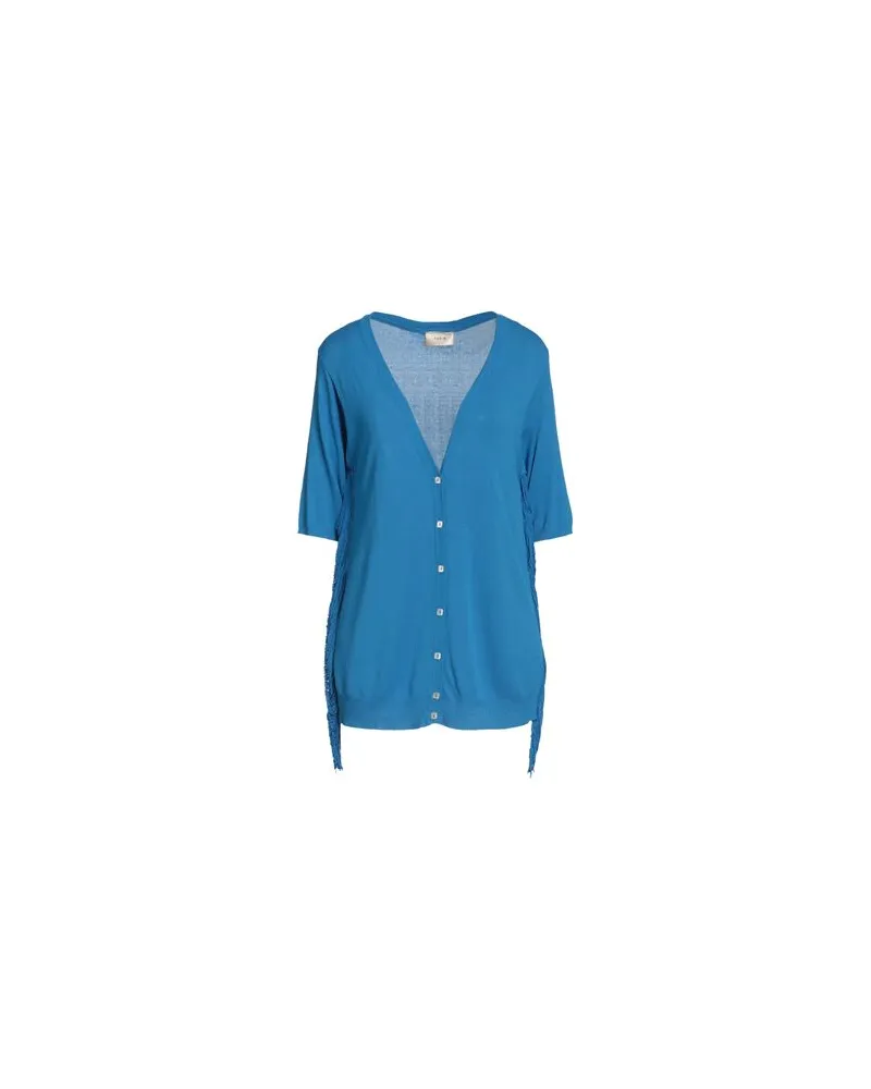 TOY G STRICKWAREN - Strickjackenauf YOOX.COM Blau