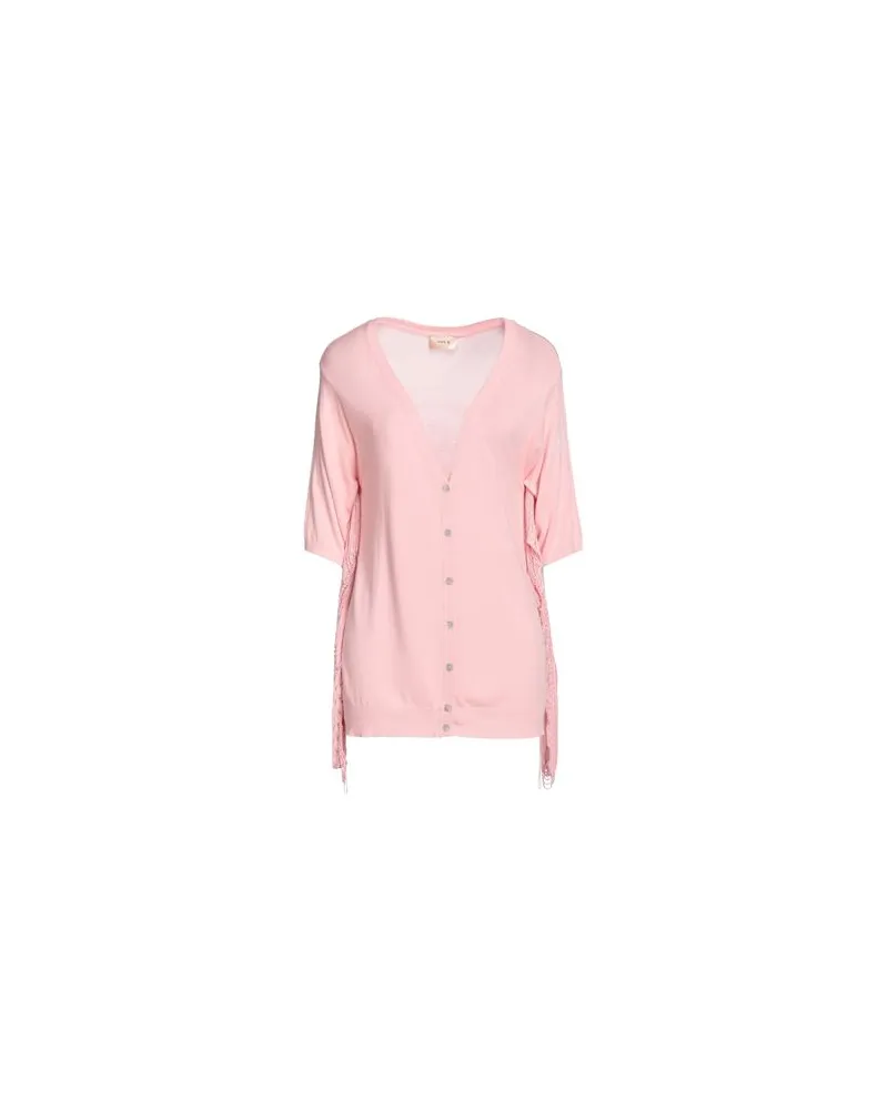 TOY G STRICKWAREN - Strickjackenauf YOOX.COM Rosa