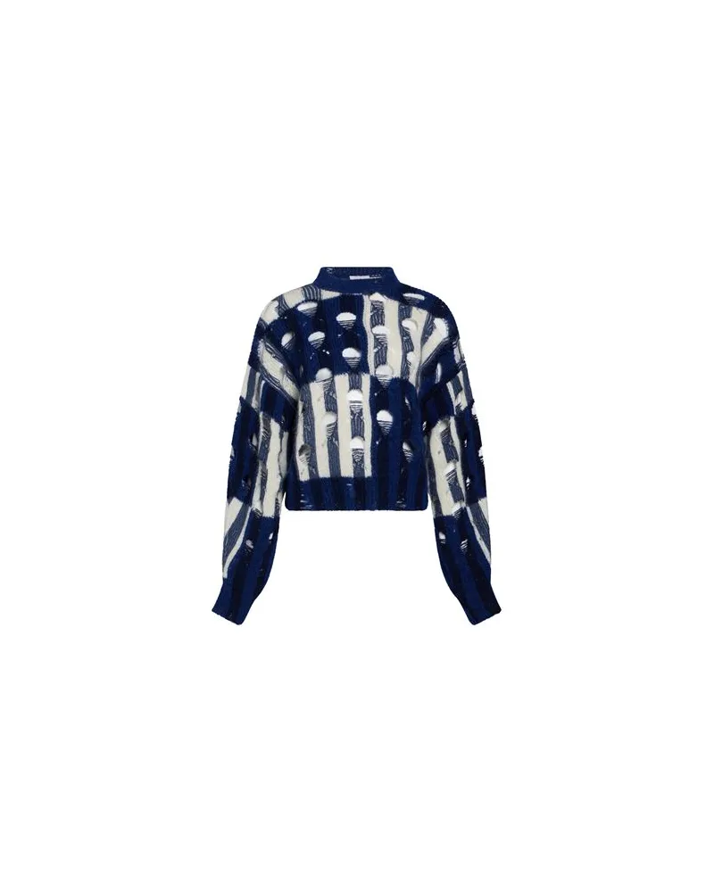 OFF-WHITE STRICKWAREN - Pulloverauf YOOX.COM Blau