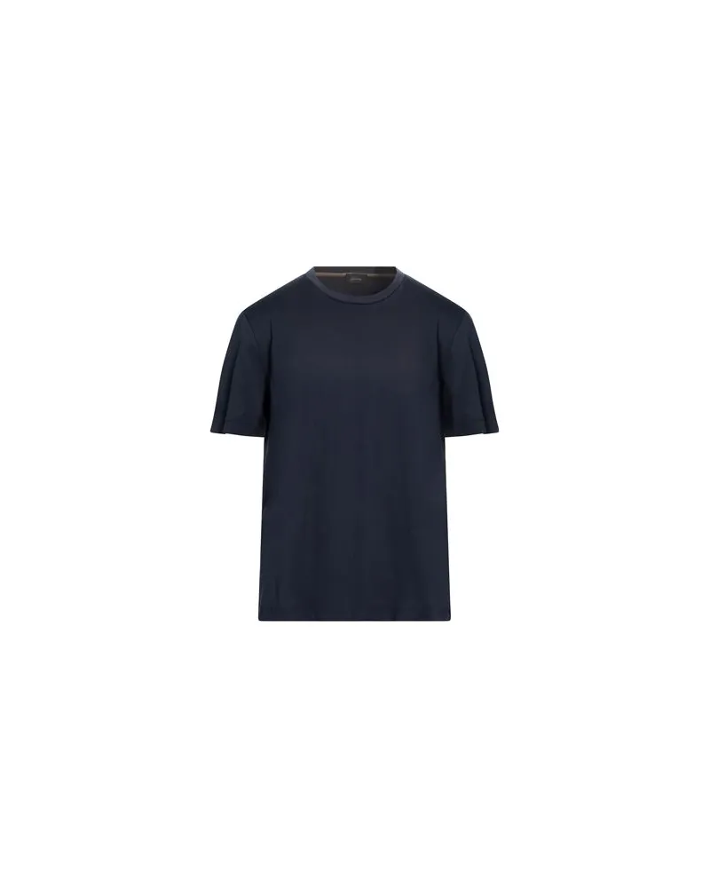 Brioni TOPS - T-shirtsauf YOOX.COM Marineblau