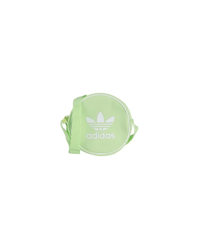 adidas AC ROUND BAG  - AC ROUND BAG - TASCHEN - Umhängetascheauf YOOX.COM Säuregrün