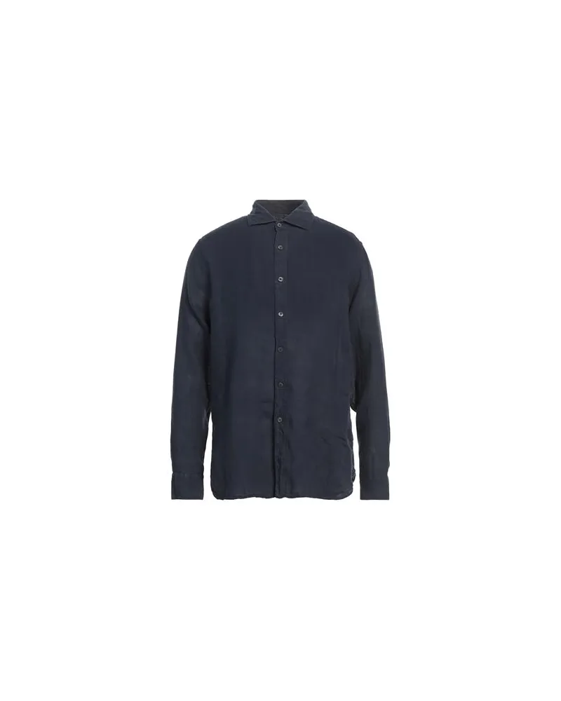 120% Lino TOPS - Hemdenauf YOOX.COM Nachtblau
