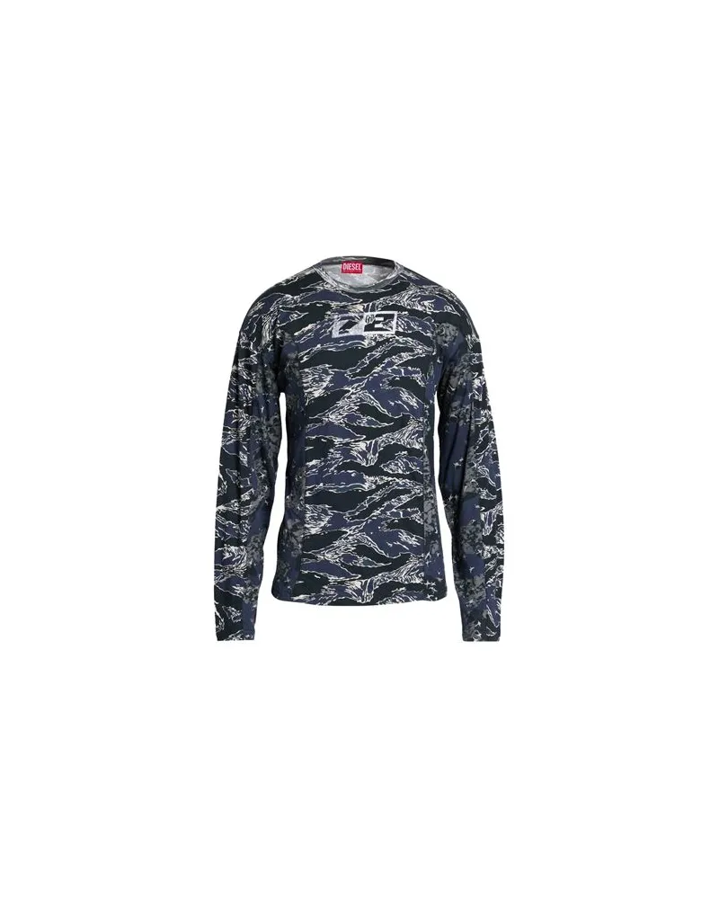 Diesel TOPS - T-shirtsauf YOOX.COM Marineblau