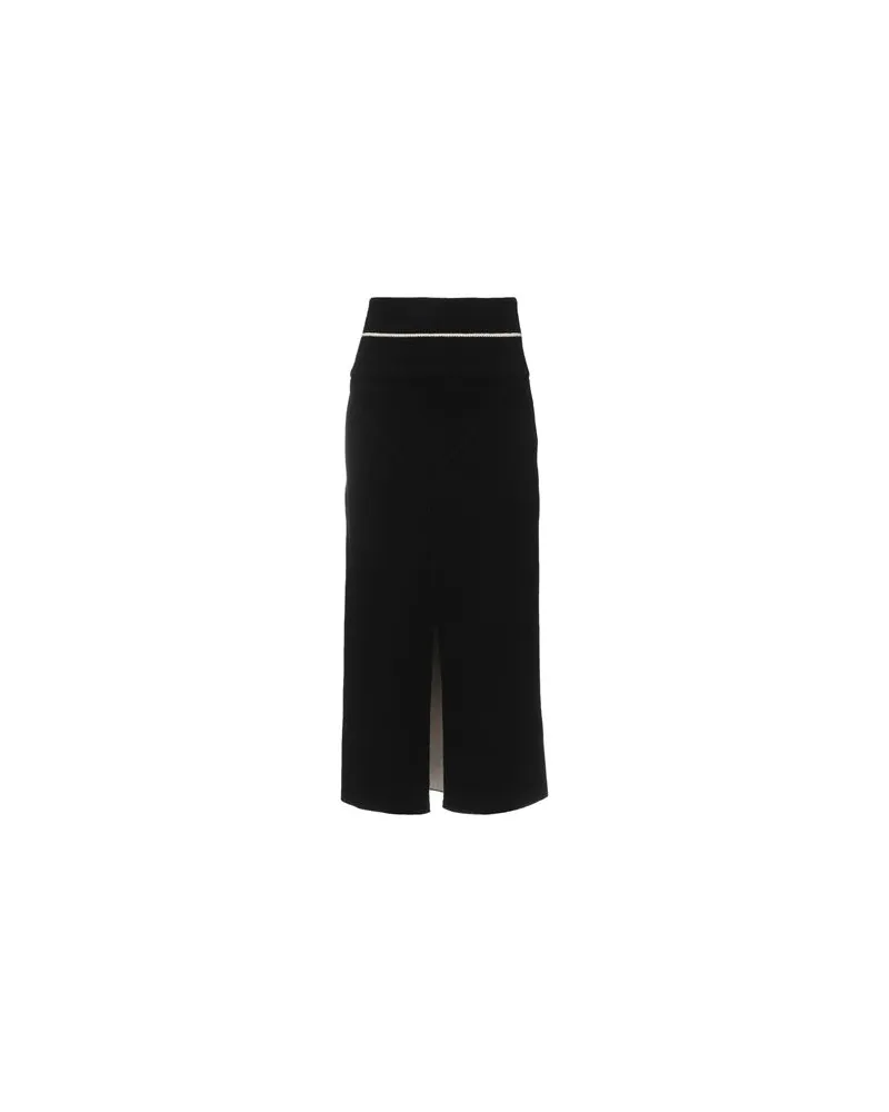 Moncler HOSEN & RÖCKE - Midi-Röckeauf YOOX.COM Schwarz