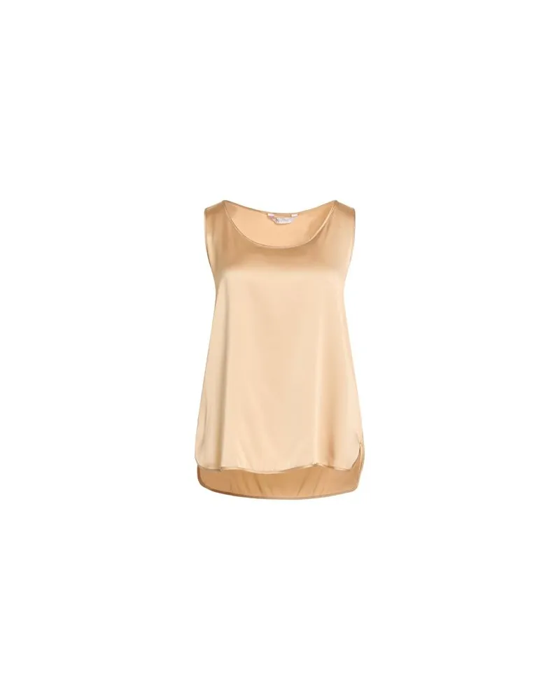 Max Mara LEISURE - TOPS - Topsauf YOOX.COM Beige