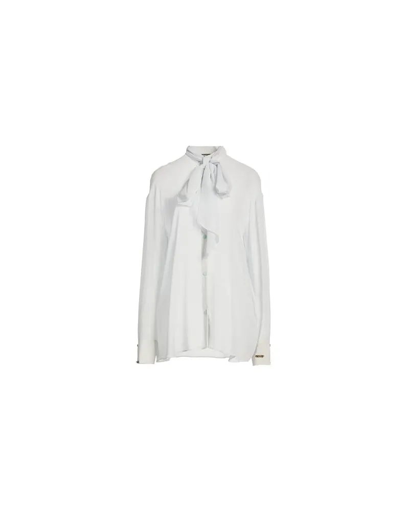 Versace Jeans TOPS - Hemdenauf YOOX.COM Himmelblau