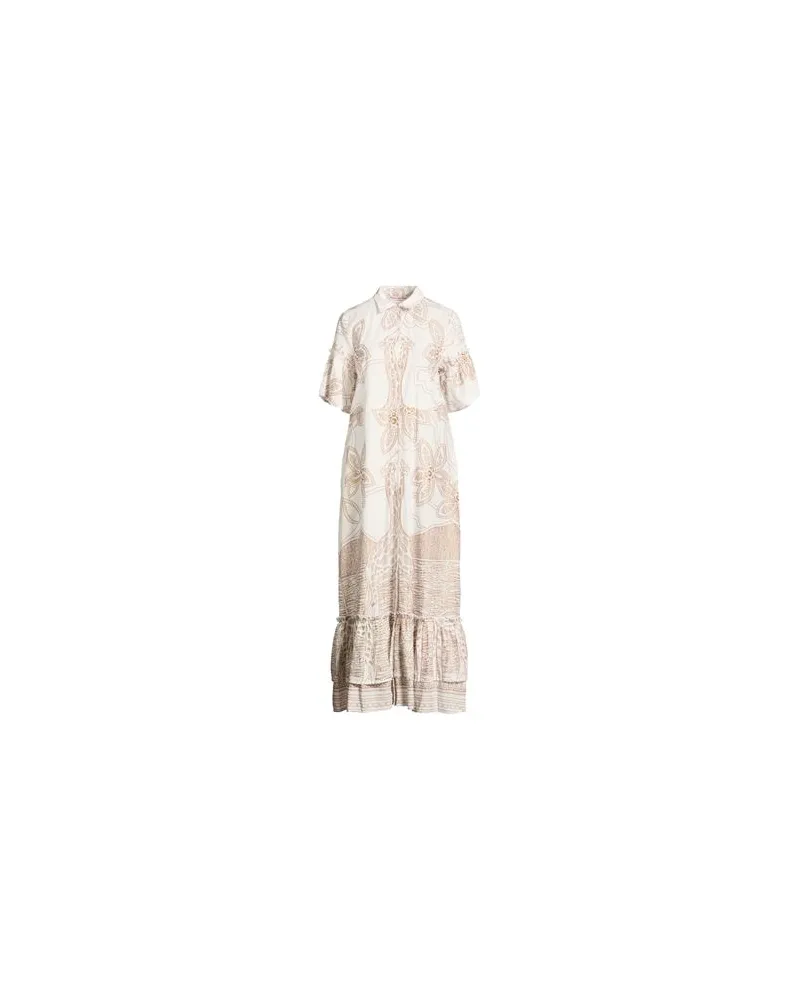 Connor & Blake KLEIDER - Maxi-Kleiderauf YOOX.COM Weiß