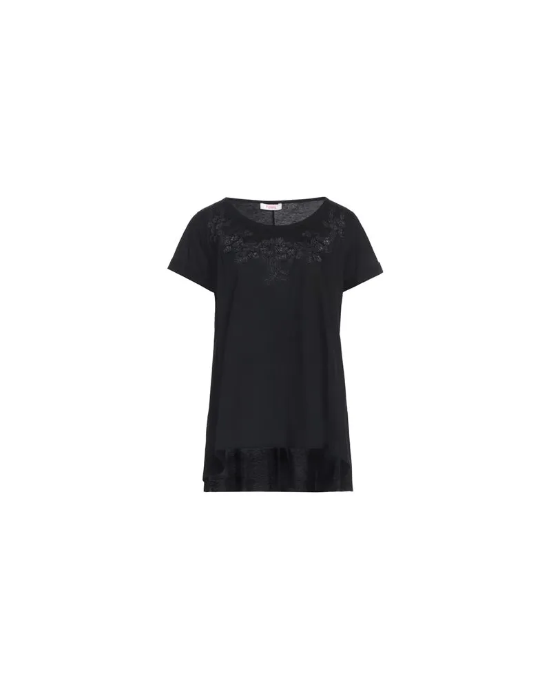 Blumarine TOPS - T-shirtsauf YOOX.COM Schwarz