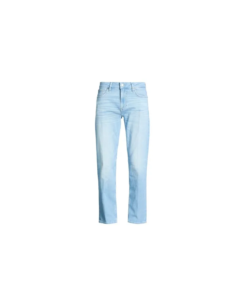 Guess HOSEN & RÖCKE - Jeanshosenauf YOOX.COM Blau