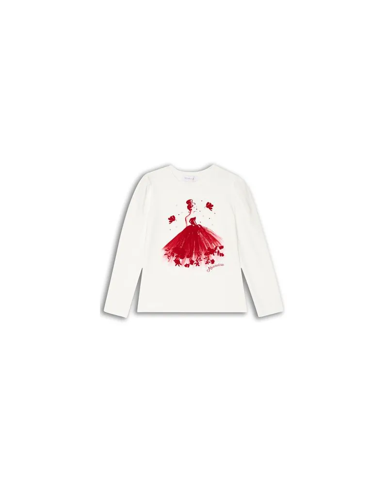 Monnalisa TOPS - T-shirtsauf YOOX.COM Weiß