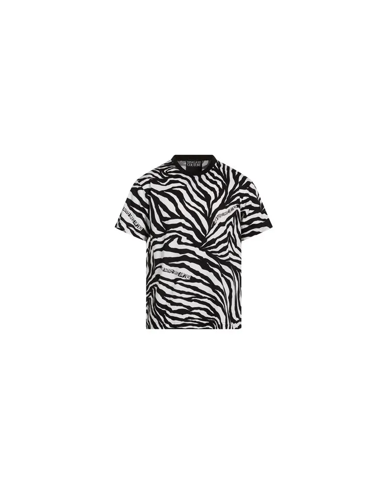 Versace Jeans TOPS - T-shirtsauf YOOX.COM Schwarz