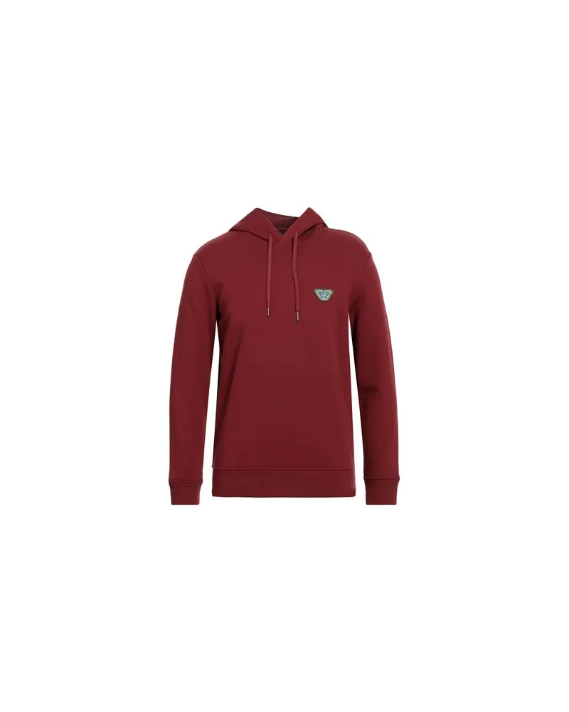 Emporio Armani TOPS - Sweatshirtsauf YOOX.COM Ziegelrot