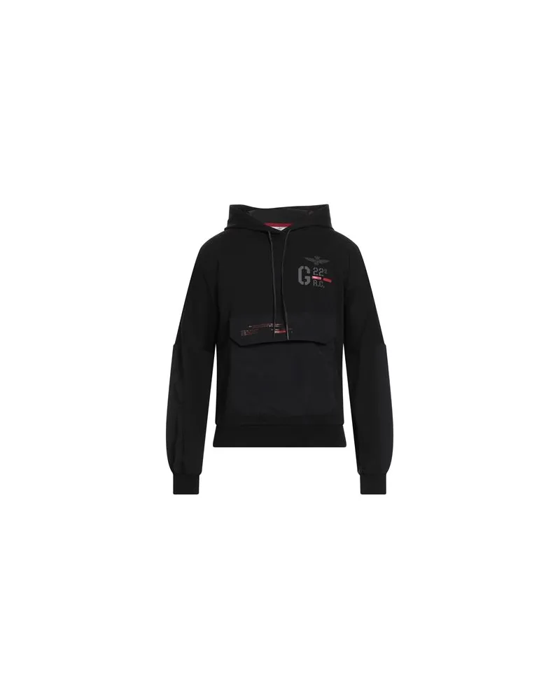 Aeronautica Militare TOPS - Sweatshirtsauf YOOX.COM Schwarz