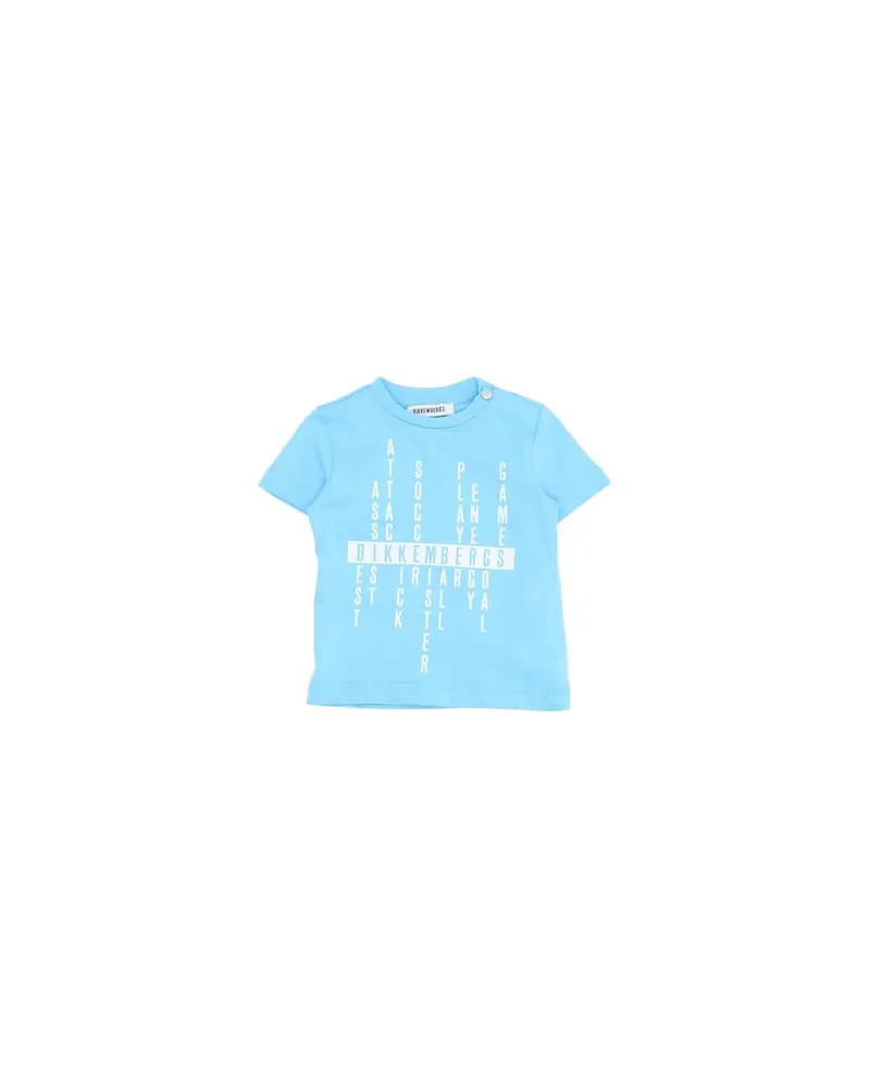 Bikkembergs TOPS - T-shirtsauf YOOX.COM Himmelblau