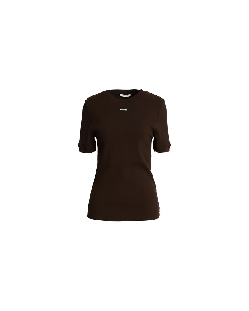 Entire Studios TOPS - T-shirtsauf YOOX.COM Schokobraun