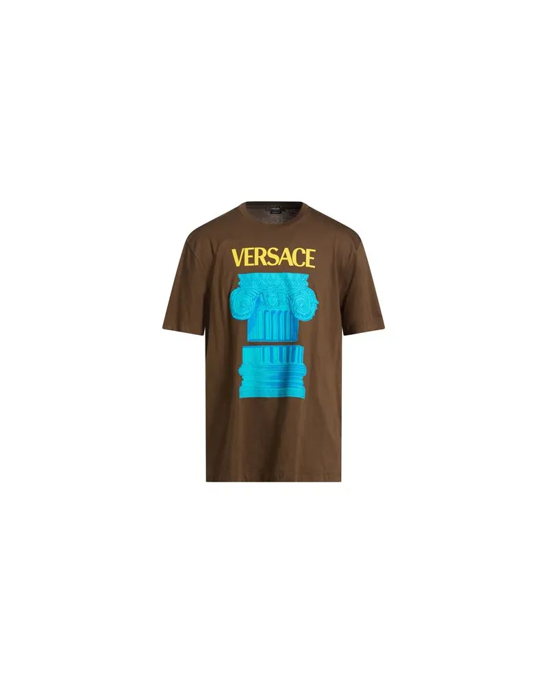 Versace TOPS - T-shirtsauf YOOX.COM Militärgrün