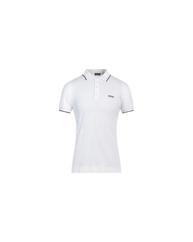 Ermenegildo Zegna TOPS - Poloshirtsauf YOOX.COM Weiß