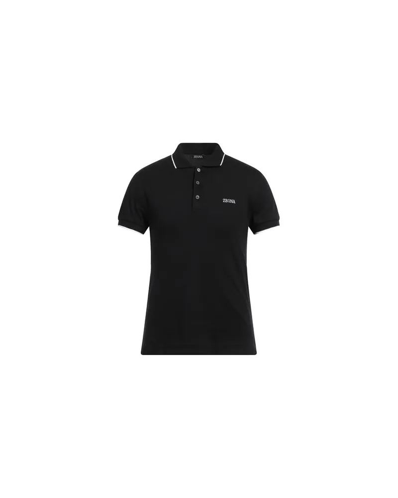 Ermenegildo Zegna TOPS - Poloshirtsauf YOOX.COM Schwarz
