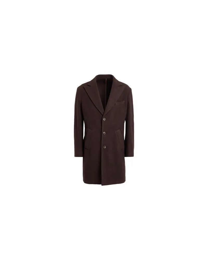 BARBA JACKEN & MÄNTEL - Mäntelauf YOOX.COM Dunkelbraun