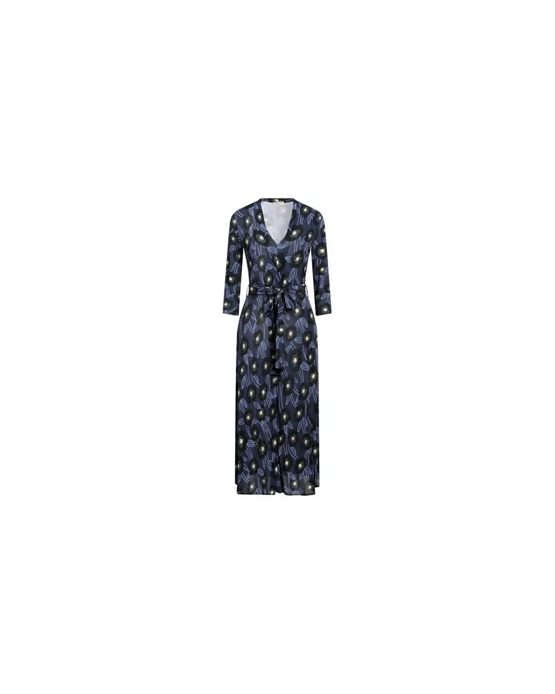 SIYU KLEIDER - Midi-Kleiderauf YOOX.COM Marineblau