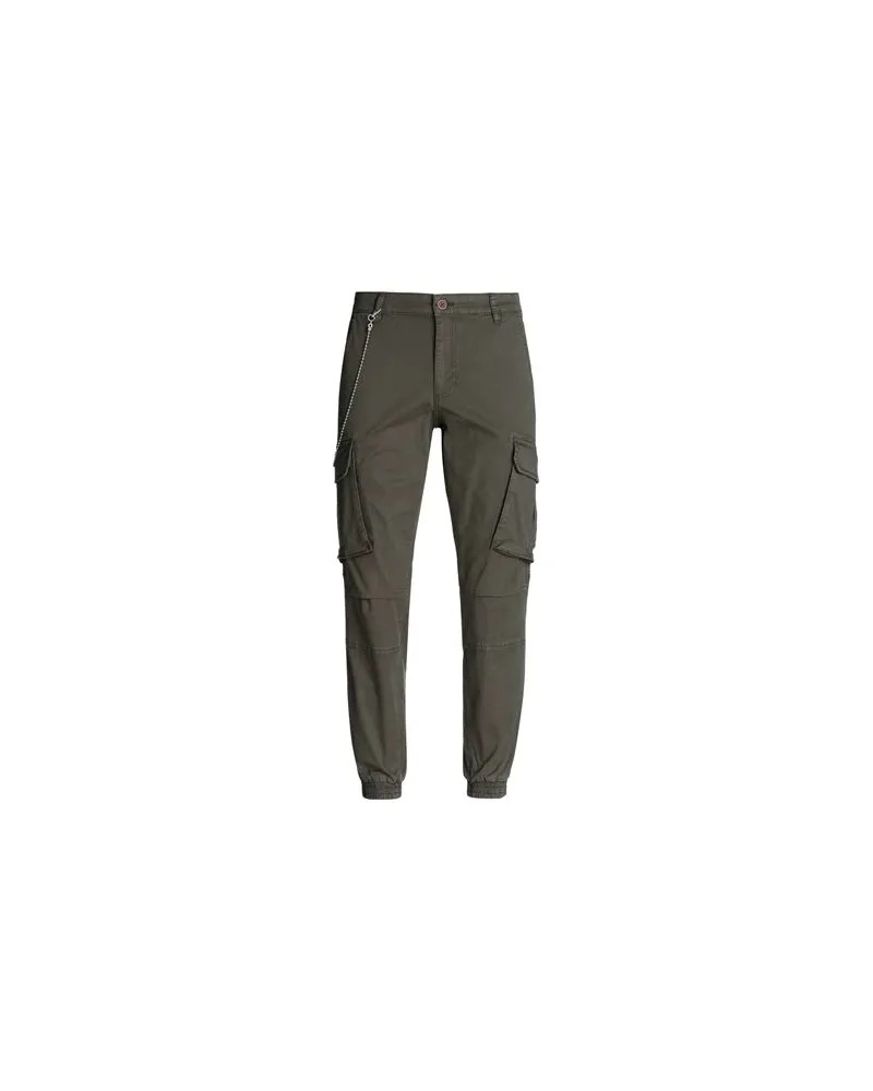 Jack & Jones HOSEN & RÖCKE - Hosenauf YOOX.COM Militärgrün