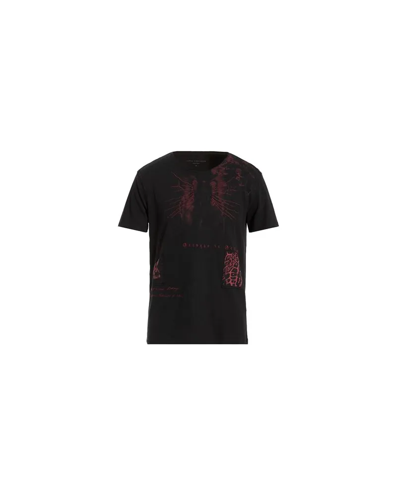 John Varvatos TOPS - T-shirtsauf YOOX.COM Schwarz