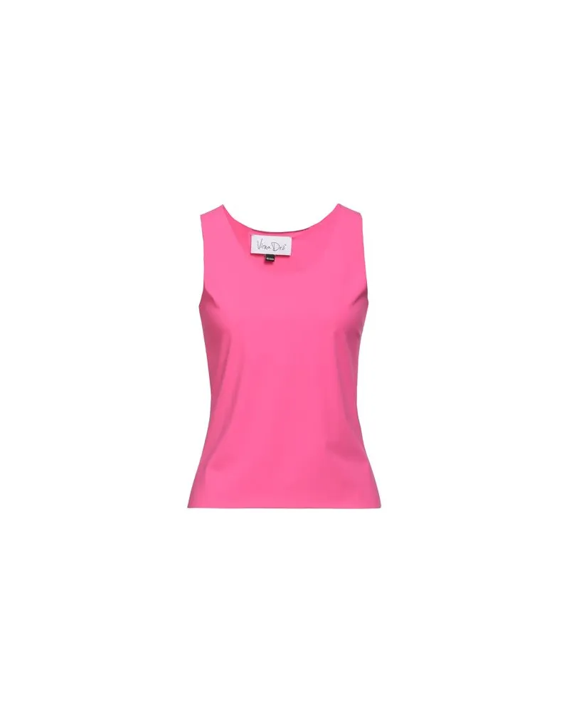 VIRNA DRÒ TOPS - Tank Topsauf YOOX.COM Fuchsia