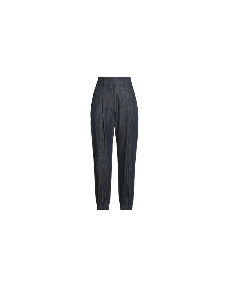 Brunello Cucinelli HOSEN & RÖCKE - Jeanshosenauf YOOX.COM Blau