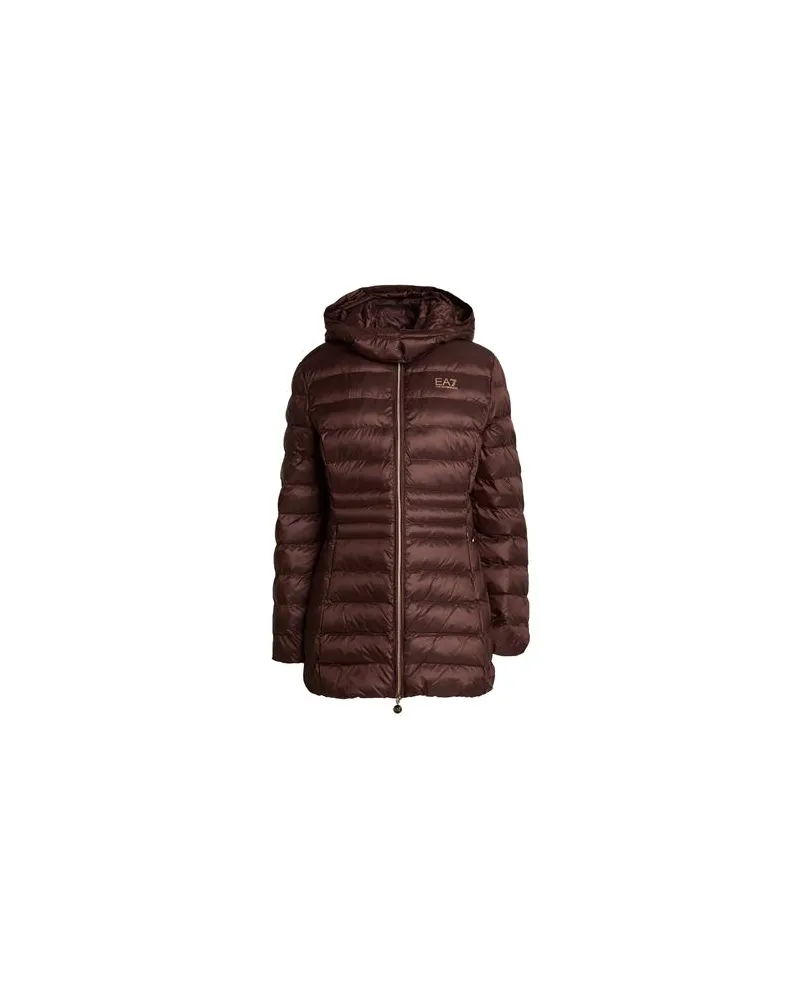 EA7 JACKEN & MÄNTEL - Pufferjacken & Daunenjackenauf YOOX.COM Schokobraun