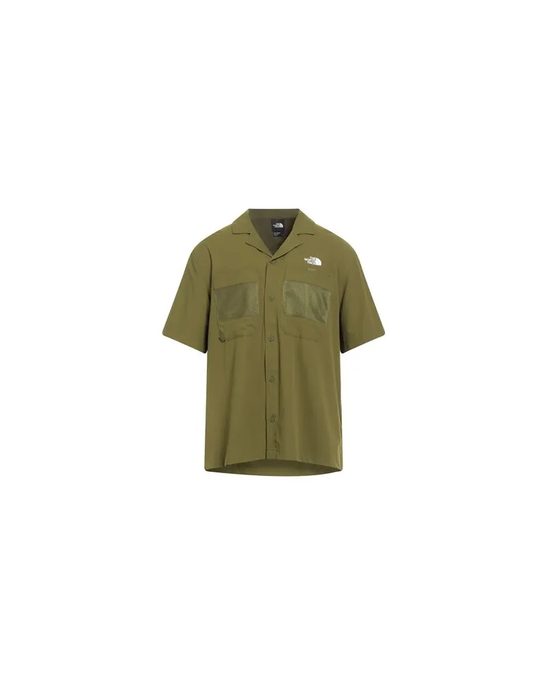 The North Face TOPS - Hemdenauf YOOX.COM Militärgrün