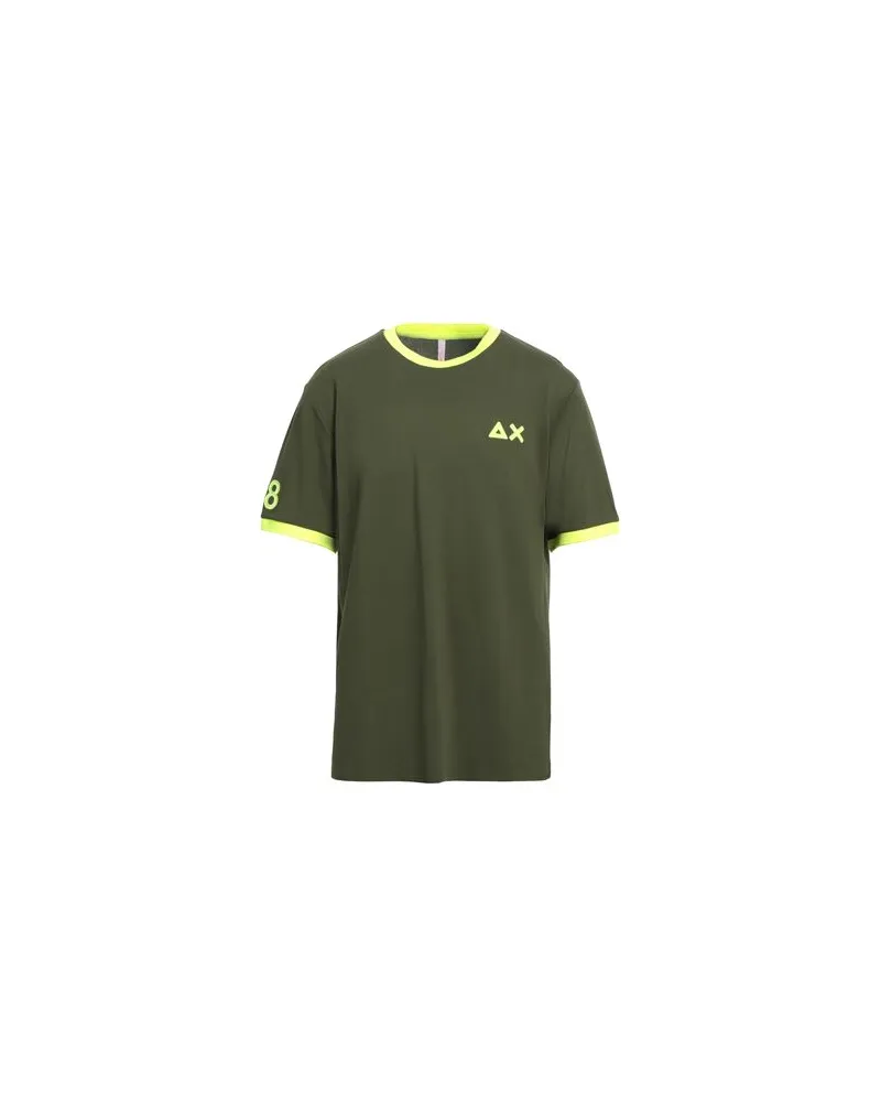 Sun68 TOPS - T-shirtsauf YOOX.COM Militärgrün