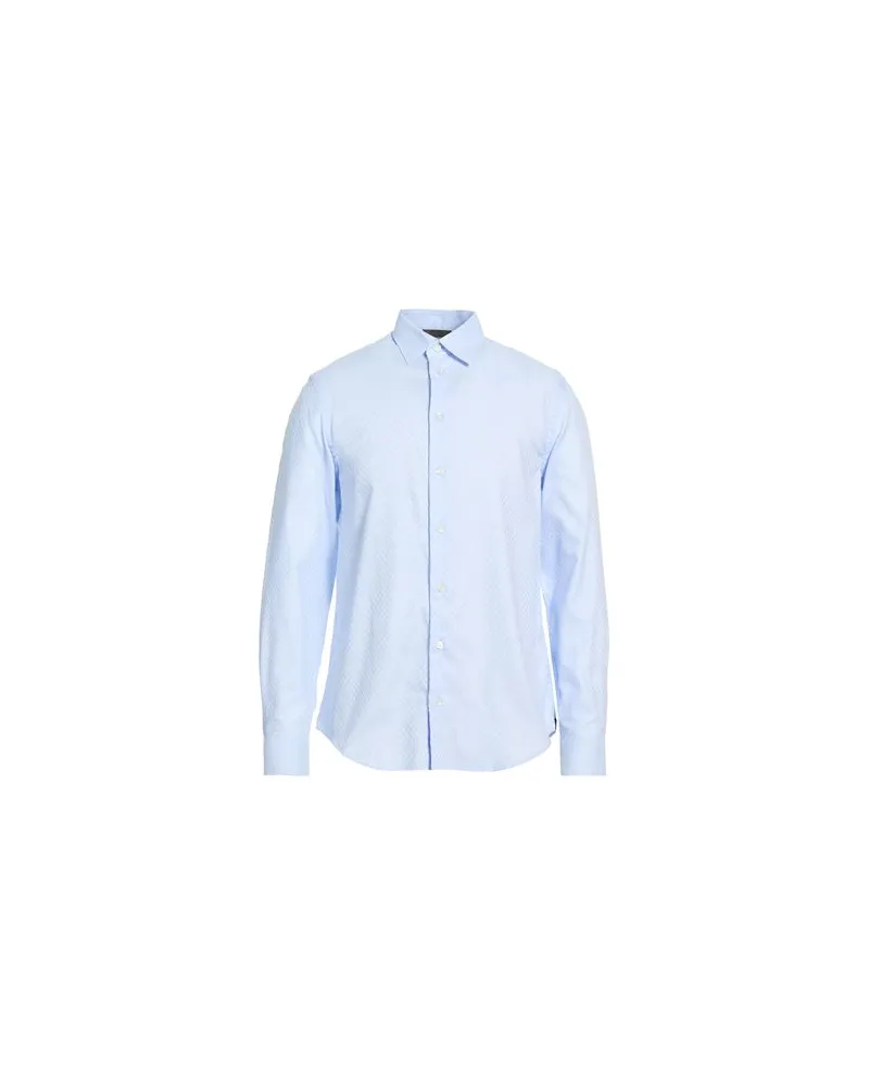 Emporio Armani TOPS - Hemdenauf YOOX.COM Himmelblau
