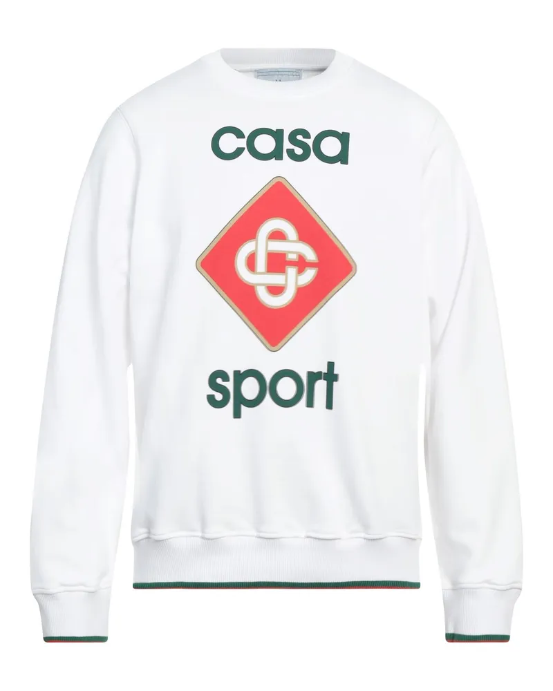 Casablanca Paris Sweatshirt Weiß