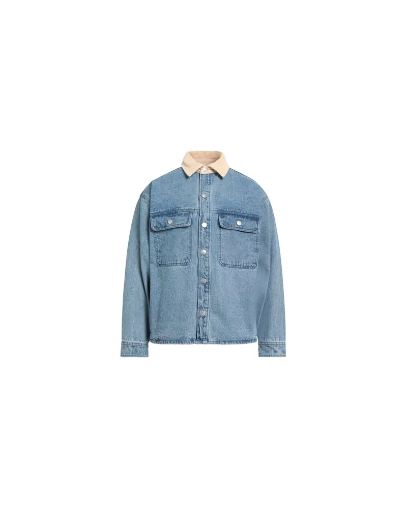 Obey JACKEN & MÄNTEL - Jeansjacken/Mäntelauf YOOX.COM Blau