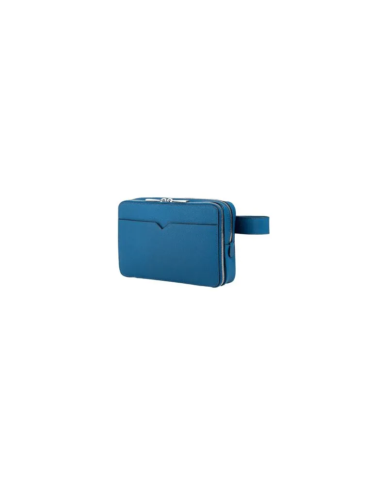 Valextra V-LINE BUM BAG - TASCHEN - Gürteltaschenauf YOOX.COM Aquamarin