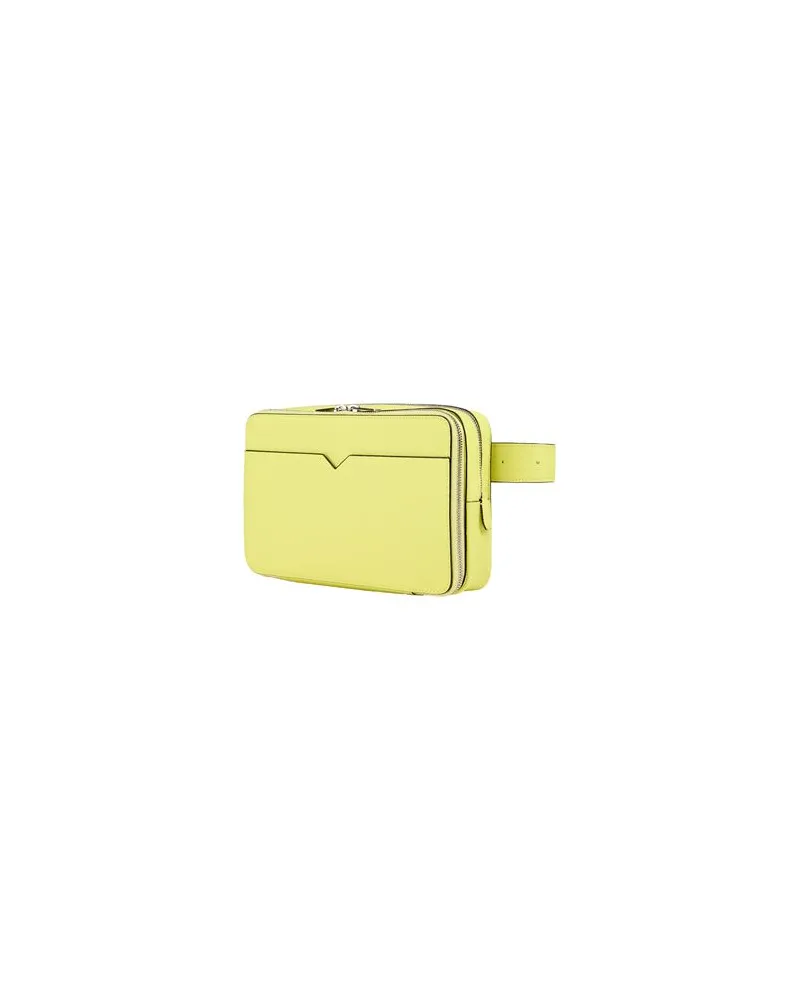 Valextra V-LINE BUM BAG - TASCHEN - Gürteltaschenauf YOOX.COM Gelb