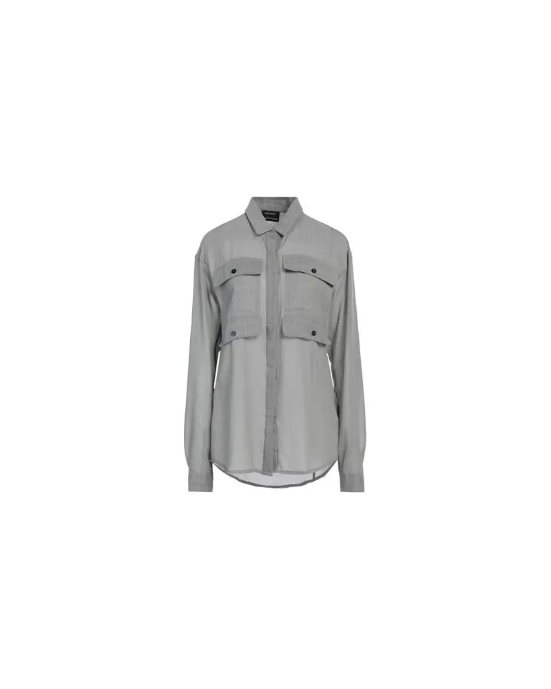 Anthony Vaccarello TOPS - Hemdenauf YOOX.COM Grau