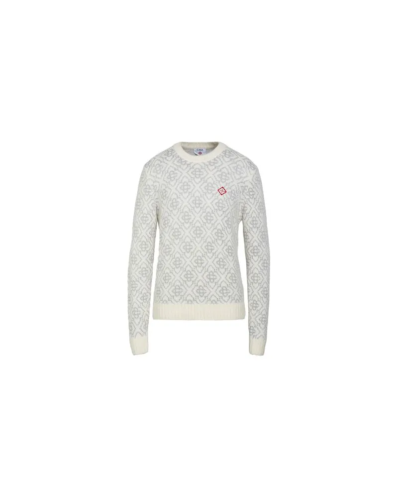 Casablanca Paris STRICKWAREN - Pulloverauf YOOX.COM Weiß